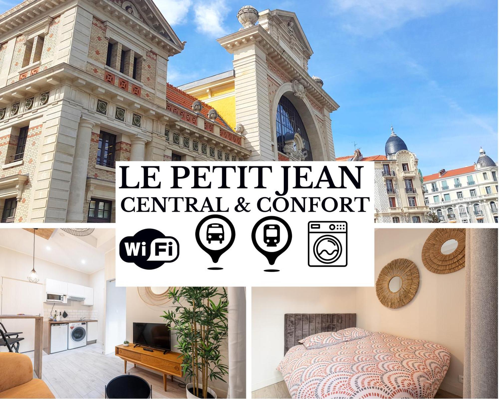 Le Petit Jean- Central Pres Gare Et Tram - Supermarches - Wifi - Ницца Экстерьер фото